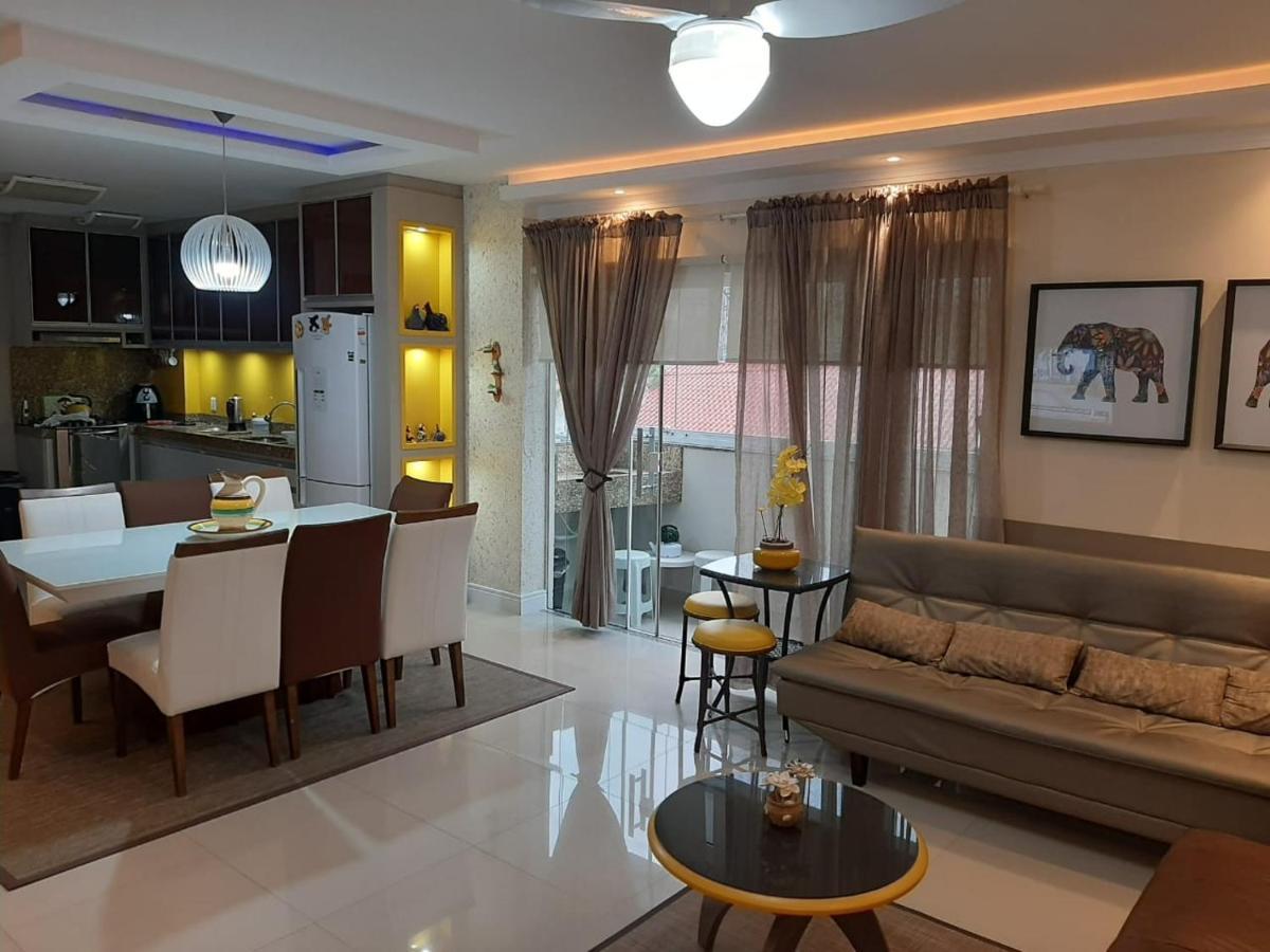 Lindo apartamento 3 dorm a 100m da praia de Perequê Porto Belo Exterior foto