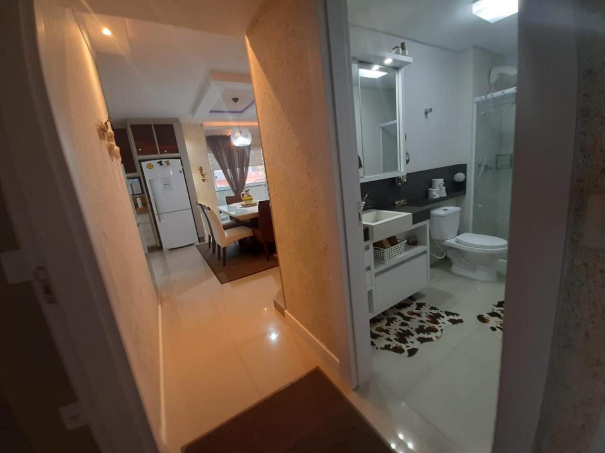 Lindo apartamento 3 dorm a 100m da praia de Perequê Porto Belo Exterior foto
