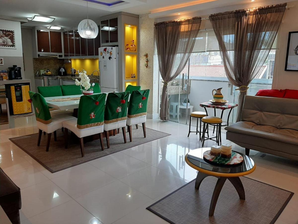 Lindo apartamento 3 dorm a 100m da praia de Perequê Porto Belo Exterior foto